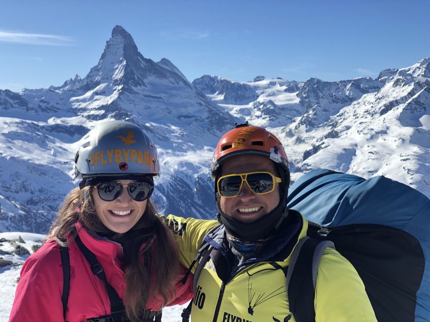 Zermatt: Paragliding Tandem Tour With Matterhorn View - Booking Details for the Paragliding Tour