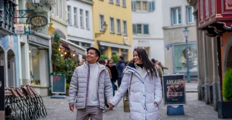 Zurich: Photoshoot & Private Guided Tour With a Local