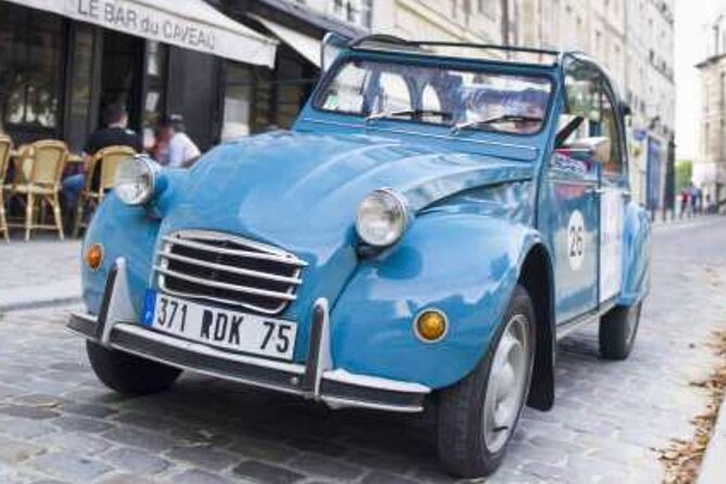 2 Hour Private Guided 2CV Tour Experience in Paris - Pickup and Drop-off