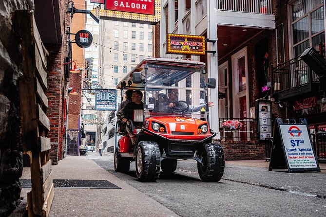 A Small-Group, Three-In-One Nashville Tour by Golf Cart - Itinerary