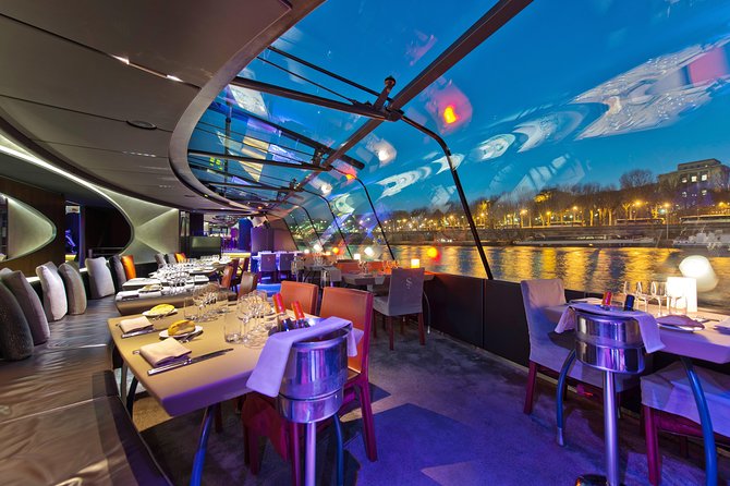 Bateaux Parisiens Valentines Day Gourmet Seine River Dinner Cruise & Live Music - Inclusions