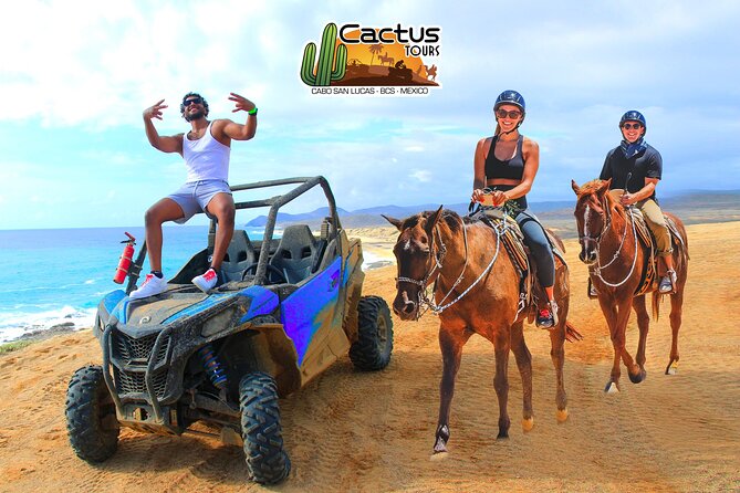 Beach UTV & Horseback Riding COMBO in Cabo by Cactus Tours Park - Package Inclusions