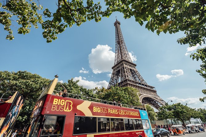 Big Bus Paris Hop-On Hop-Off Tour With Optional River Cruise - Inclusions