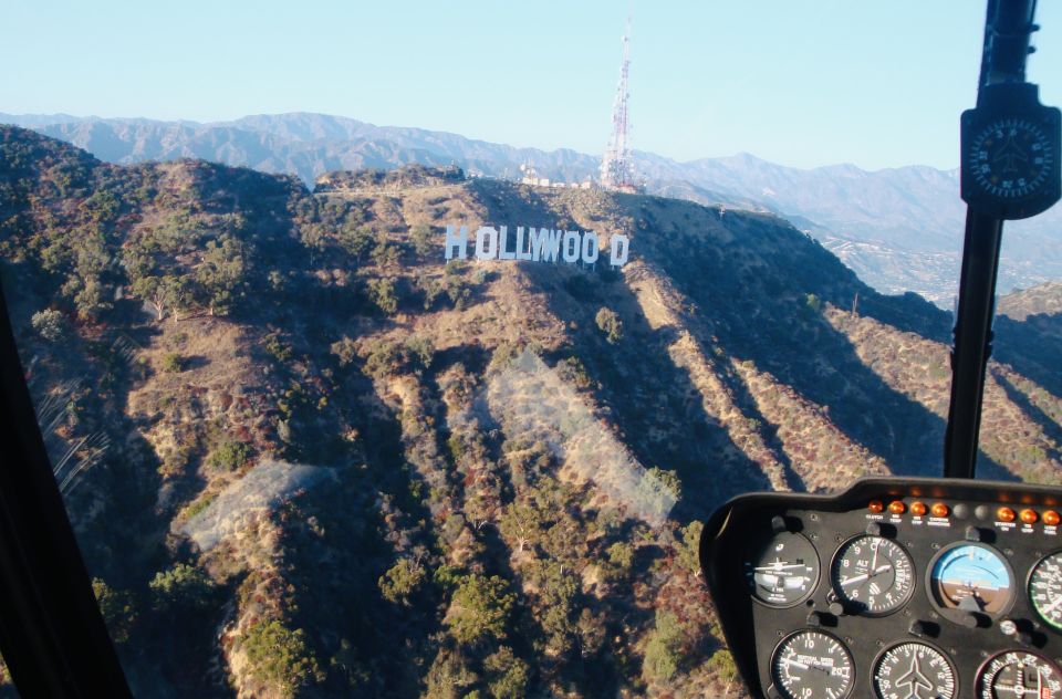 Burbank: Helicopter Tour of Los Angeles and Hollywood Sign - Experience Highlights