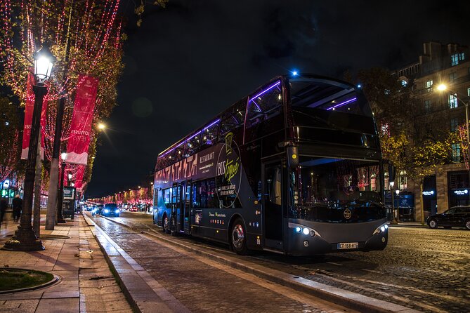 Bus Touched Champs-Elysées PARIS BY NIGHT WINE - Wine Tasting Details