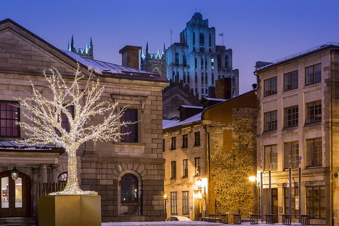 Christmas Walking Tour in Old Montreal - Booking Information