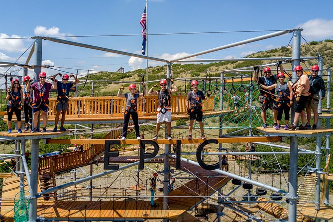 Denver: Epic Sky Trek Aerial Obstacle Course Plus Ziplines - Inclusions