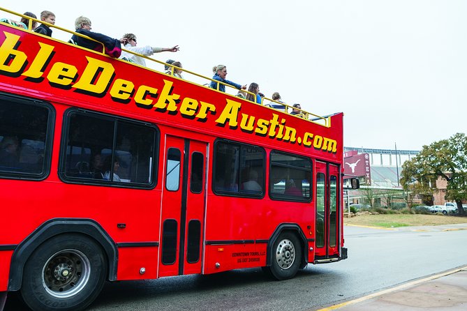 Double Decker Austin Single Loop Sightseeing Tour - Meeting Point and Address Details