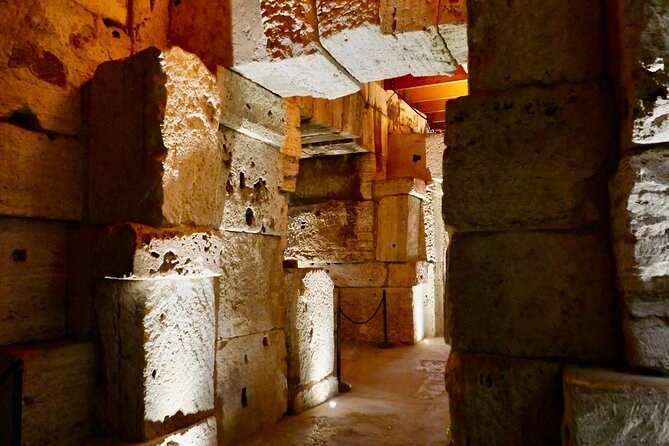 Expert Guided Tour of Colosseum Underground OR Arena and Forum - Duration and Language Options