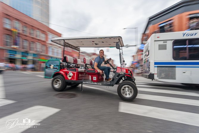 Explore the City of Nashville Sightseeing Tour by Golf Cart - Tour Logistics