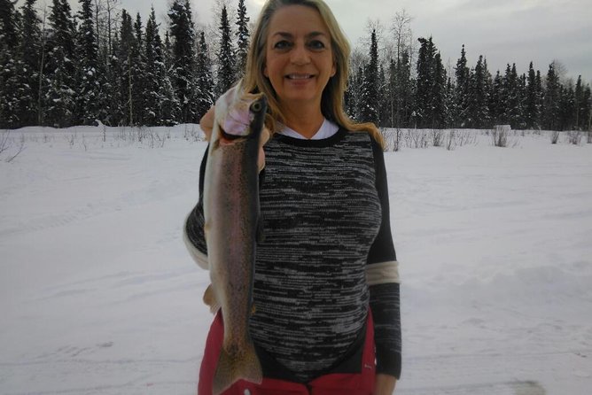 Fairbanks Ice Fishing Expedition in a Heated Cabin With Fish Cookout - Activity Highlights