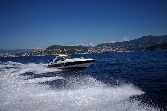 French Riviera Boat Cruise, Speedboat 34ft, Depart Monaco or Nice - Inclusions and Exclusions