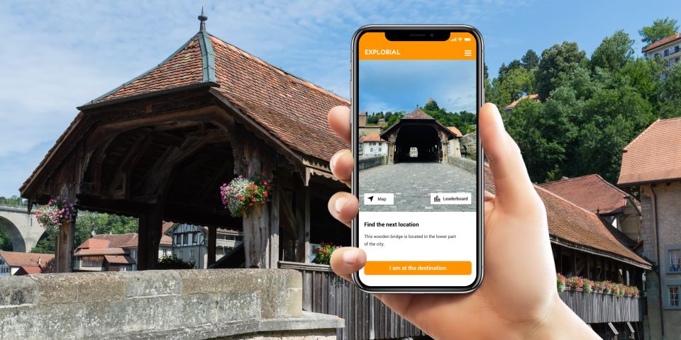 Fribourg: Outdoor City Exploration Game for Smartphones - Experience