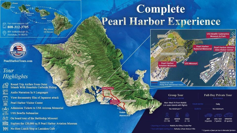 From Big Island: Pearl Harbor Tour - Dress Code Recommendations