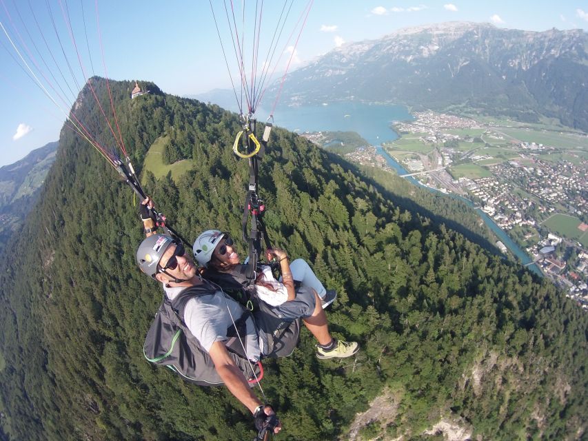 From Geneva: Paragliding and Interlaken Trip - Flight Overview