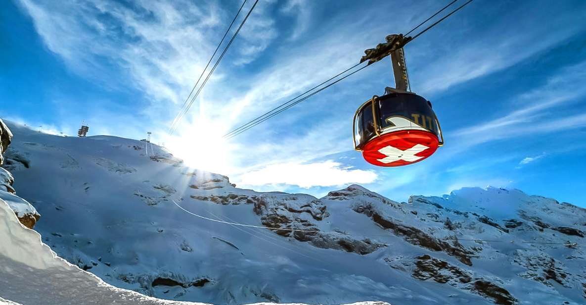 From Lucerne: Titlis Half-Day Tour – Eternal Snow & Glacier - Booking Details