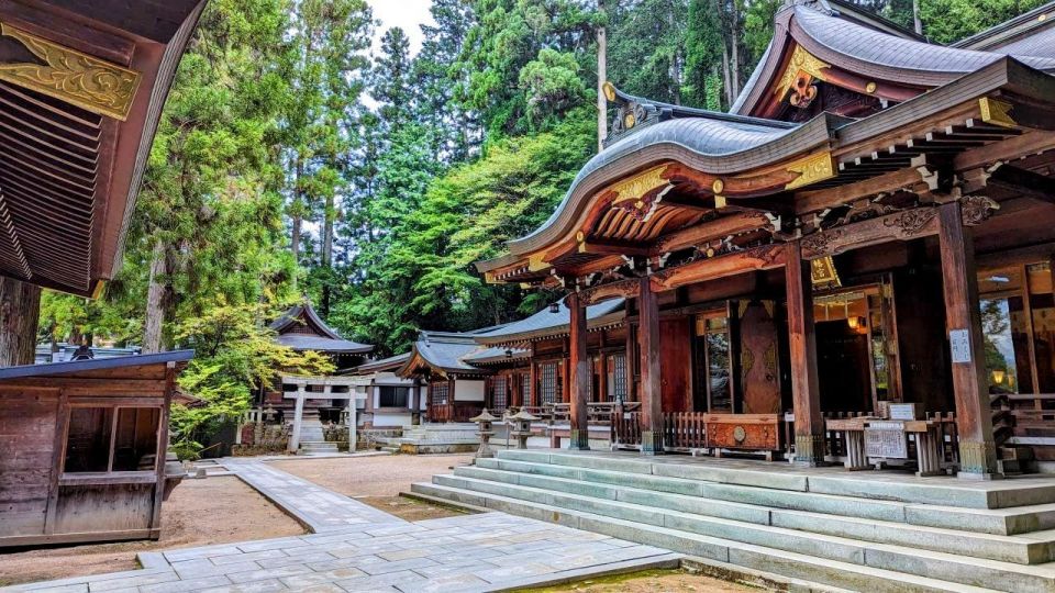 From Takayama: Immerse in Takayama's Rich History and Temple - Exploring Hachimangu Shrine and Hie Shrine