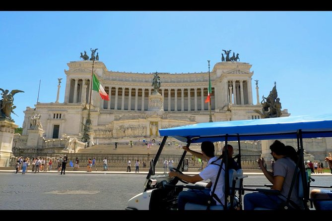Golf Cart Tour Admiring the Beauty of Rome! - Booking Information