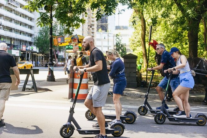 Guided Electric Scooter Tour of Central Park - Inclusions and Equipment