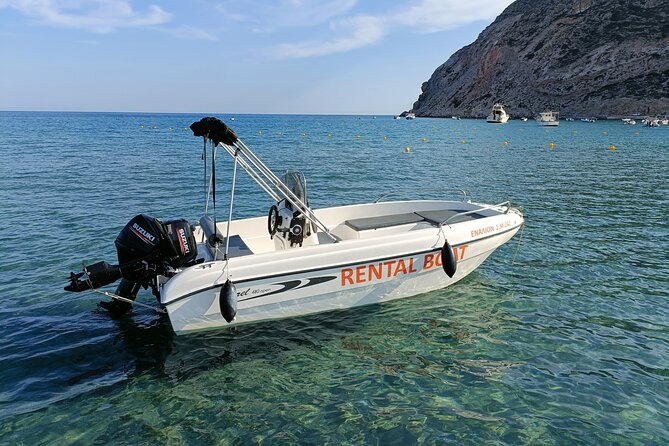 Half-Day Boat Rental With Skipper Option in Milos - Inclusions