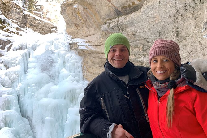 Half Day Marble and Johnston Canyon Ice Walk Combo Tour - Expert Guided Activities