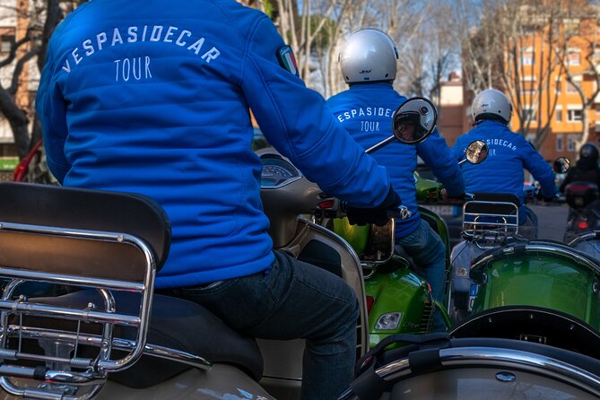 Highlights of Rome Vespa Sidecar Tour in the Afternoon With Gourmet Gelato Stop - Inclusions
