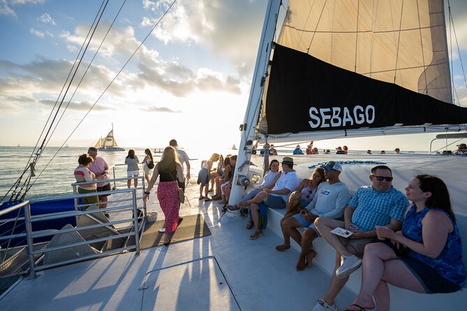 Key West Sunset Sail With Full Bar, Live Music and Hors Doeuvres - Onboard Experience