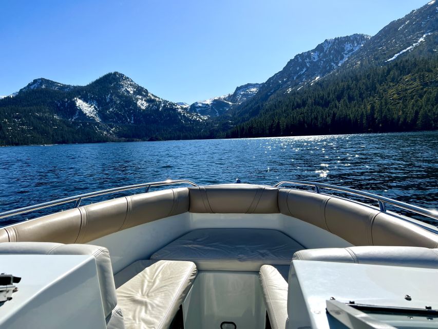 Lake Tahoe: Private Sightseeing Cruise on Lake Tahoe 4 Hours - Itinerary