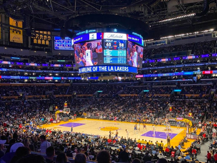 Los Angeles: Los Angeles Lakers Basketball Game Ticket - Experience Highlights