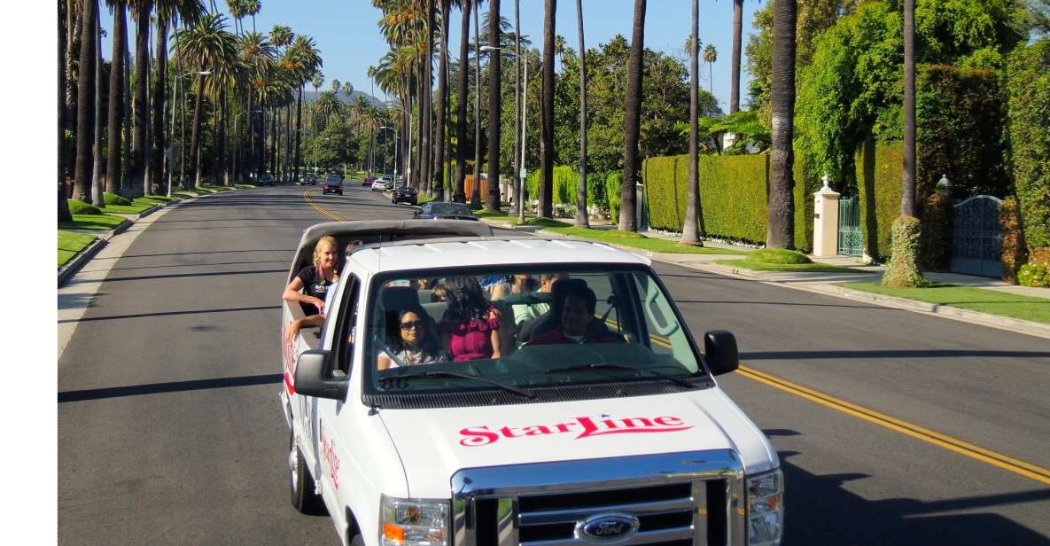 Los Angeles: The Original Celebrity Homes Tour - Location and Parking