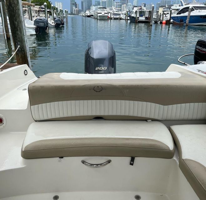 Miami: 24-Foot Private Boat for up to 8 People - Activity Duration