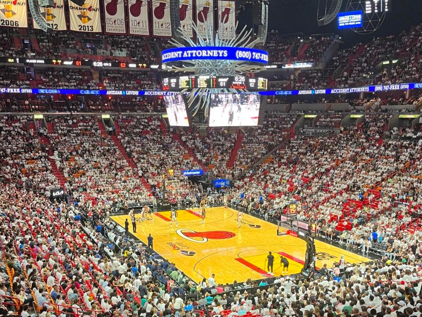 Miami: Miami Heat Basketball Game Ticket at Kaseya Center - Game Experience