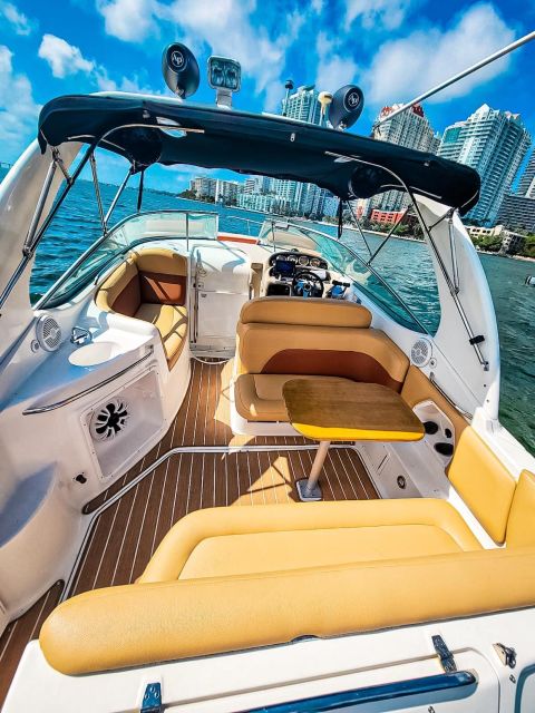 Miami: Private Yacht Cruise and Tour With Captain - Reservation Benefits