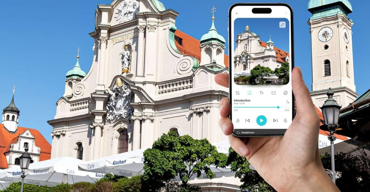 Munich History and Architecture In-App Audio Walk (ENG) - Experience Highlights