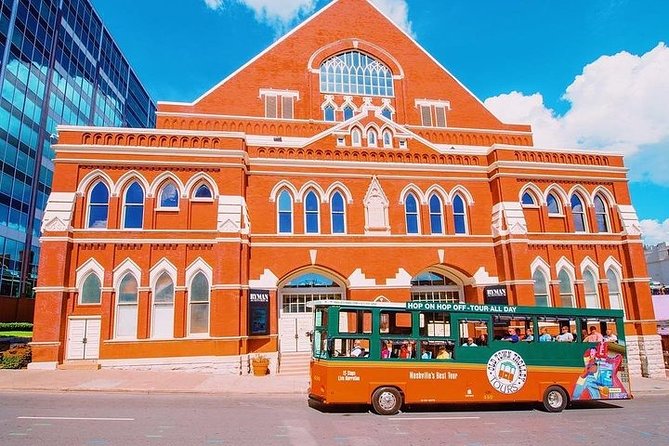 Nashville Hop On Hop Off Trolley Tour - Inclusions and Exclusions