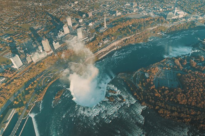 Niagara Falls Canada Tour Helicopter Ride and Skylon Tower Lunch - Helicopter Ride Experience