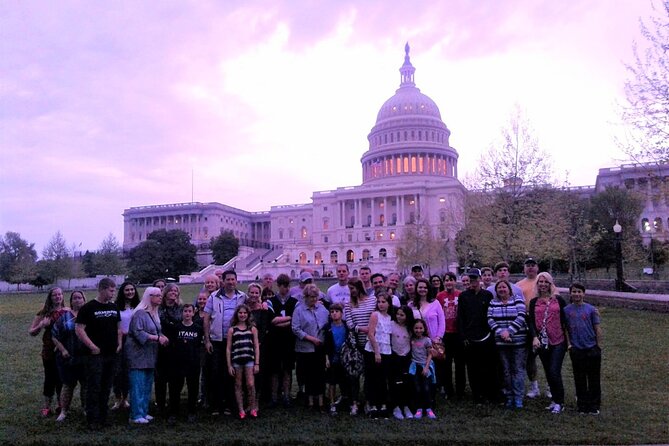 Night City Tour With Optional Air & Space or Washington Monument - Tour Experience