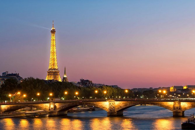 Paris by Night With Seine River Cruise and Roundtrip Luxury Transportation - Cancellation Policy