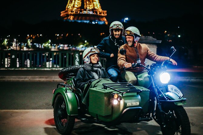 Paris Romantic & Private Tour By Night on a Sidecar Ural - Experience Highlights