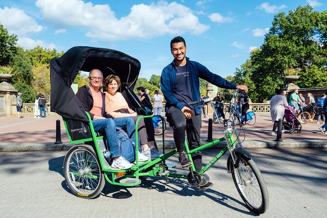 Private Central Park Pedicab Tour - Cancellation Policy