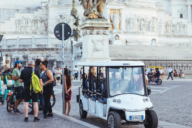 Private Evening Golf Cart Tour of Rome With Aperitivo - Meeting and Pickup Details