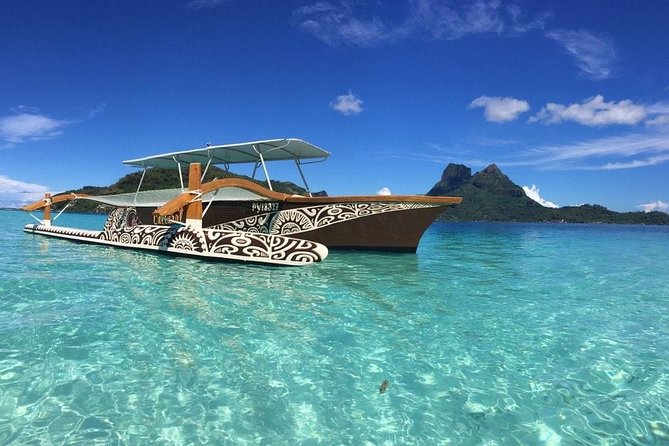 PRIVATE FULL DAY CULTURAL & LAGOON TOUR - Bora Bora CULTURAL LAGOON TOUR - Pickup and Transportation