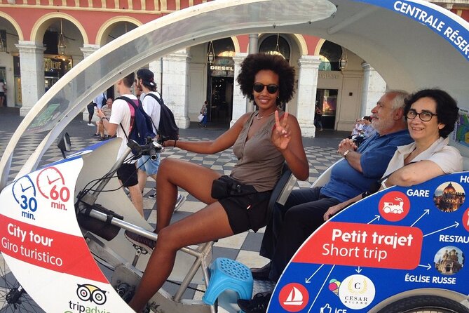Private Tour Guide of Nice in Electric Taxibikes - Booking Information