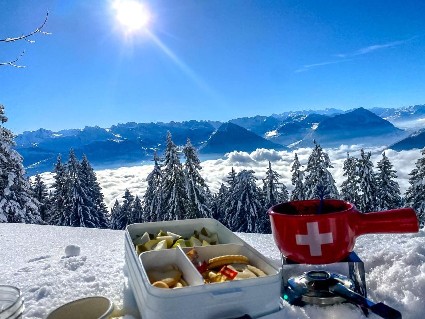 Rigi: Romantic Chococolat Fondue Picnic for 2 - Highlights of the Activity