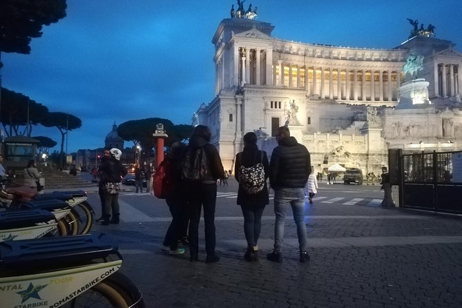 Rome by Night E-Bike Tour With Pizza Option - Electric Bikes for Efficiency