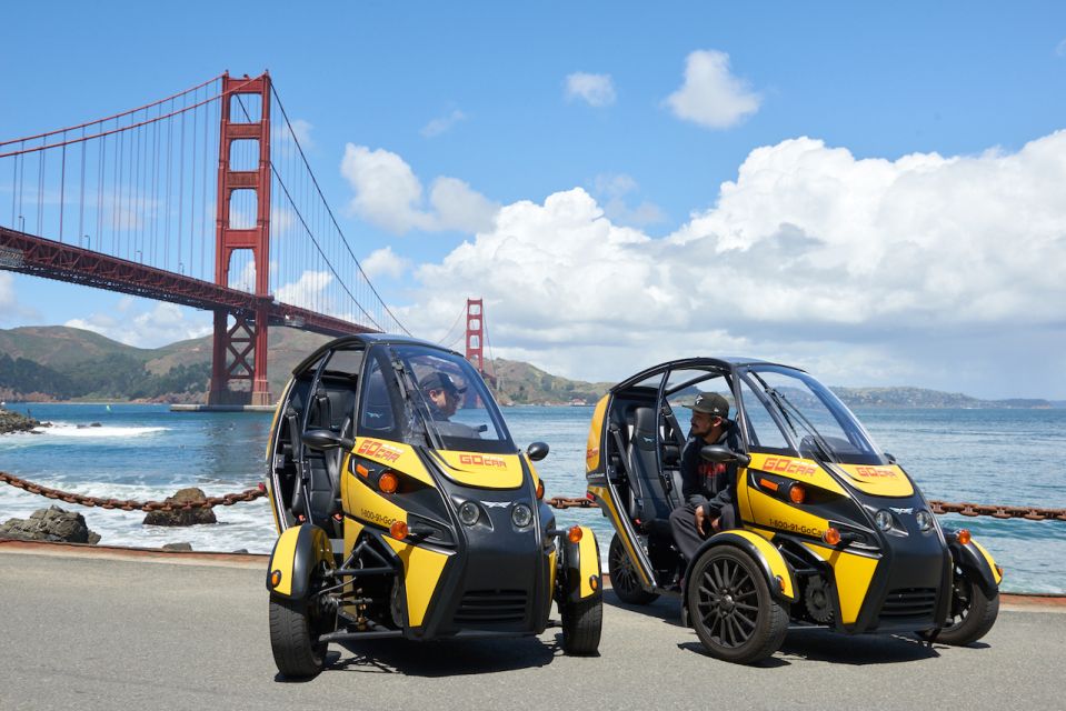 San Francisco: Electric Gocar Tour Over Golden Gate Bridge - Experience Highlights