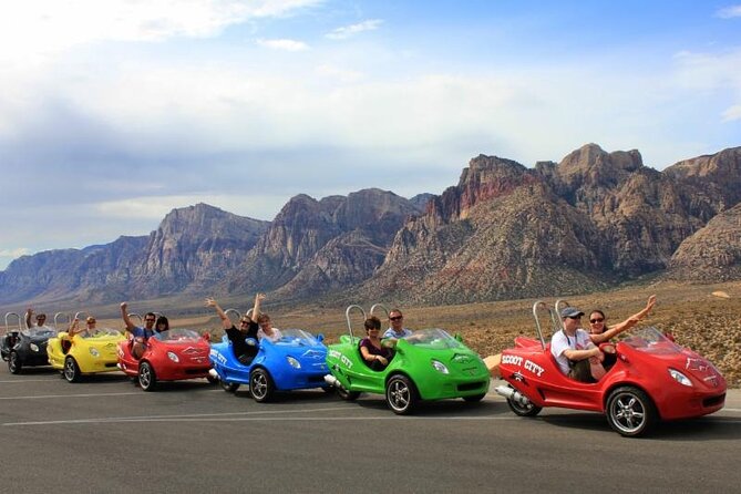 Scooter Car Tour of Red Rock Canyon With Transport From Las Vegas - Booking Process