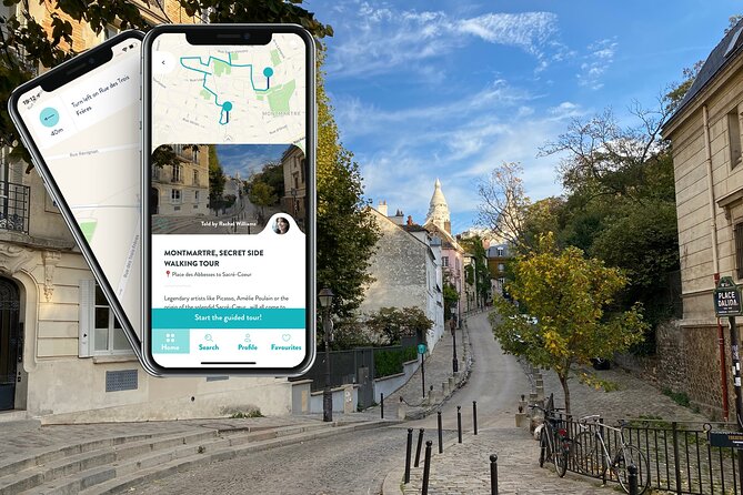 Secret Montmartre, Smartphone Audioguided Tour - Activation and Transportation Details