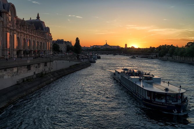 Seine Dinner Cruise and Eiffel Tower Summit Private Tour - Romantic Dinner Cruise