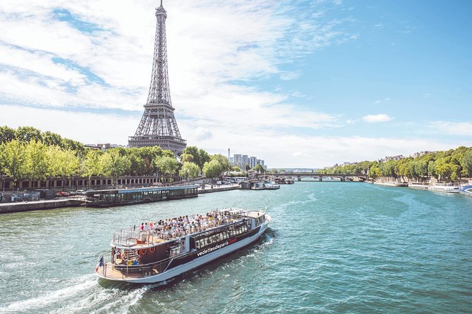 Seine River Guided Cruise Champagne Option by Vedettes De Paris - Logistics